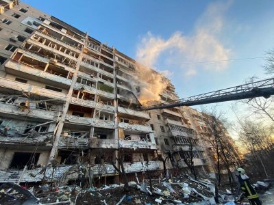 Мощни експлозии се чуха в Киев рано тази сутрин а