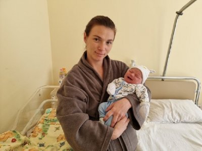Роди се първото украинско бебе в Ловеч