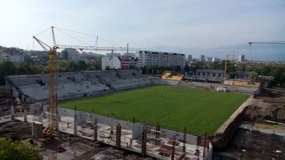 Сериозна кражба е била извършена от строящия се стадион Христо