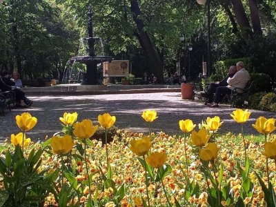 Фонтанът на Деметра в Цар Симеоновата градина вече работи съобщиха от Община Пловдив С