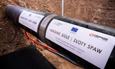 Газопроводът Gas Interconnection Poland Lithuania свързващ Полша и Литва влезе