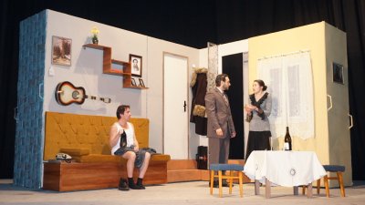 Видинският театър представи преди дни пиесата Ирония на съдбата Тя