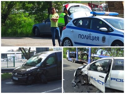 Двама пострадаха при тежка катастрофа в Бургас