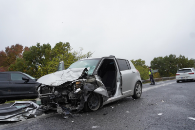 Катастрофа на бул Цариградско шосе в София край хотел Плиска