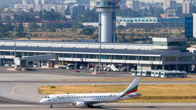 Летище София отчита ръст на международните чартърни полети през четвъртия