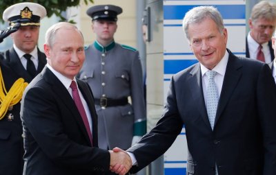 Президентът на Финландия Саули Нинистьо се обади днес на руския