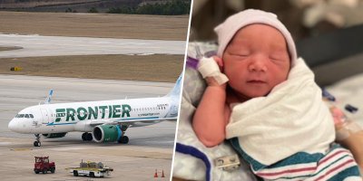 Бременна пътничка на борда на самолет на път за Флорида