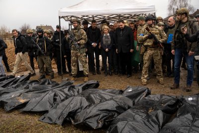 Телата на над 1280 украински цивилни граждани са открити в