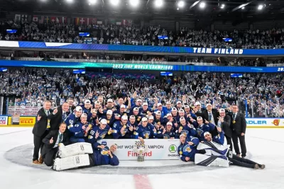 Олимпийският шампион Финландия вдигна и световната титла!