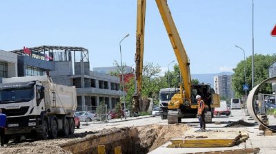 Древна могила спря ремонт в Пловдив