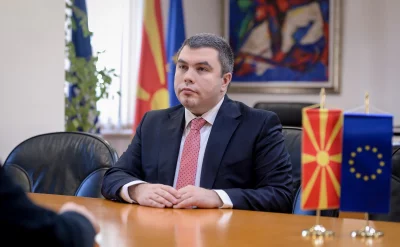 Вицепремиерът за европейските въпроси на Република Северна Македония Боян Маричич
