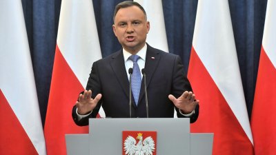 Полският президент Анджей Дуда разкритикува лидерите на Франция и Германия