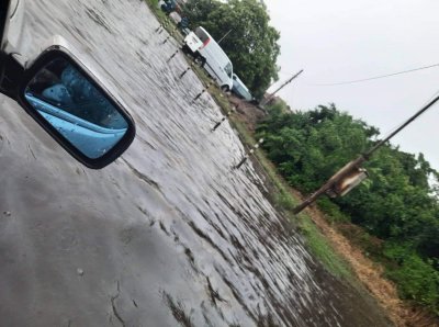 Метростанция НДК 2 в центъра на София протече тази вечер