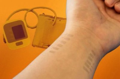 Революционно: Електронна татуировка следи кръвното