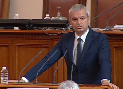 Костадинов: Никаква подкрепа за кабинет с премиер Асен Василев