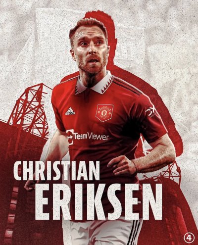 Манчестър Юнайтед официално обяви привличането на свободния агент Кристиан Ериксен