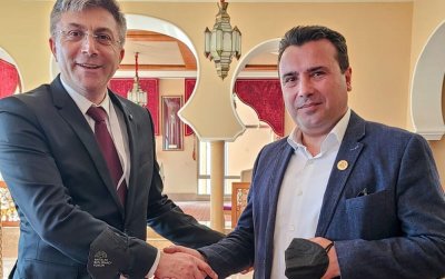 Бившият македонски премиер Зоран Заев специално благодари на ДПС за