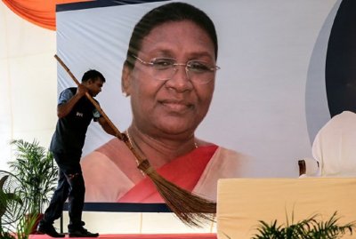 Жена от плебса стана президент на Индия