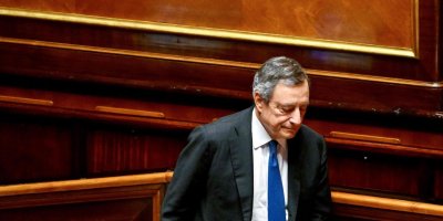 Италианският премиер Марио Драги подаде оставка съобщи кабинетът на президента
