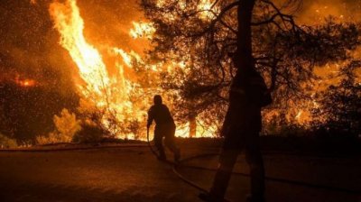 Огнен ад в Марбея, евакуираха хора от испанския курорт