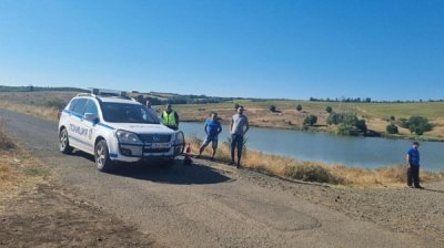 В района на взрива в местността Чобанов дере край Карнобат