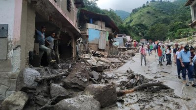 Силни дъждове и наводнения във Венецуела