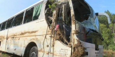 Дни след катастрофата на сръбския автобус на магистрала Тракия шестима
