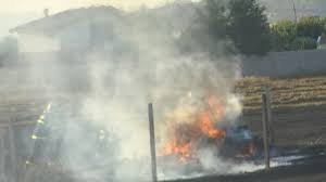 Пожарът на военния полигон край Казанлък е овладян Гасенето обаче