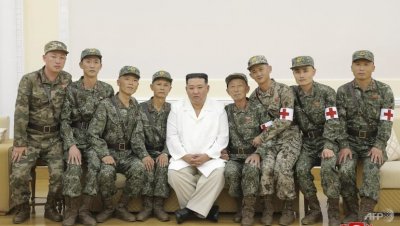 Севернокорейският лидер Ким Чен Ун проведе церемония за да благодари