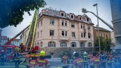 Пожар в жилищна сграда в германския град Аполда в която