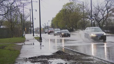 Проливни дъждове наводниха Илинойс