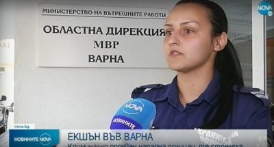 Стрелба и ранени полицаи при зрелищен арест във Варна В