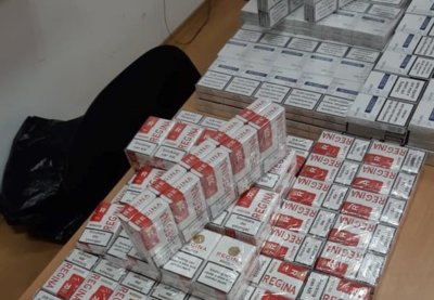 Иззеха 3500 кутии цигари без бандерол след проверка на автомобил в Бургас