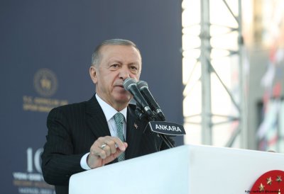 Ердоган пристигна в Узбекистан