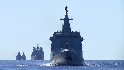Русия и Китай провеждат военни учения в Тихия океан