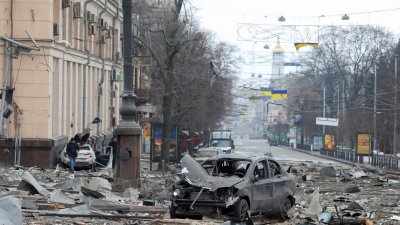 Харков отново под руски обстрел
