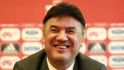 Президентът на Българския футболен съюз Борислав Михайлов откри нов футболен