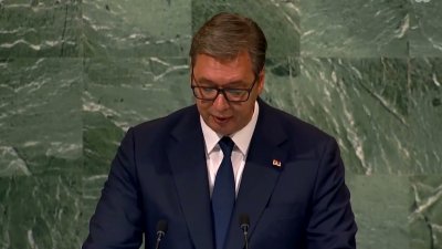 Сръбският президент Александър Вучич заяви в кулоарите на Общото събрание на ООН