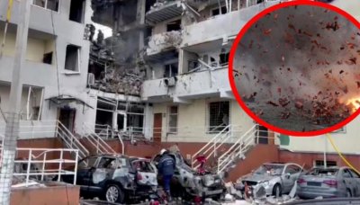 Вражески дронове камикадзе атакували центъра на Одеса