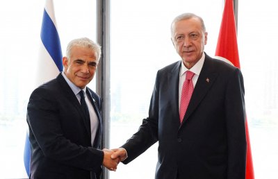 Лидерите на Турция и Израел с първа среща от 2008 г.