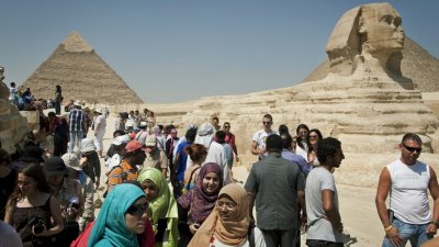 85% увеличение на туристите в Египет