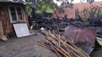 Баба е с над 20% изгаряния при пожар във Врачанско