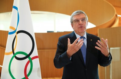 Президентът на международния олимпийски комитет Томас Бах заяви че руските