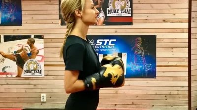 Мария Цънцарова поддържа форма с бокс С този спорт журналистката