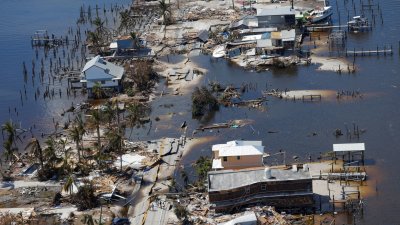 Броят на загиналите от урагана Иън вече надхвърли 80 души, съобщава