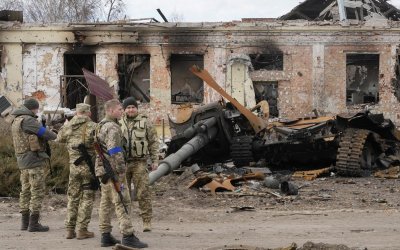 Руските сили обстрелваха осем украински области
