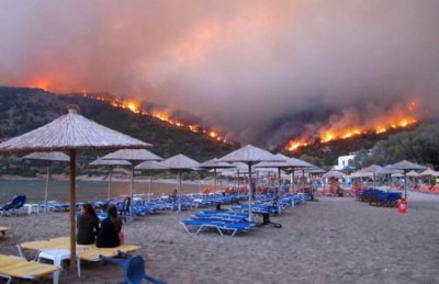 Огнен ад в Гърция!