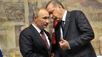 Путин и Ердоган обсъдиха "горещата точка" Сирия