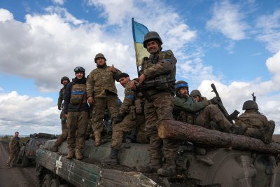 Киев обяви тази сутрин че е отвоювал от руските сили пет населени