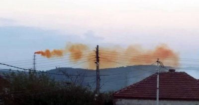 Авария в завод е предизвикала оранжевия облак над Девня
